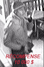 TÉMOIN IMPORTANT recherché - Récompense de 10 000 $